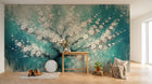 Design A0051 — Papier peint Cerisier Blanc et Prunier — Novomur