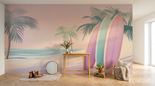 Design A0074 — Papier peint Paysage Plage et Mer — Novomur