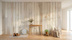 Design A0082 — Papier peint Bois Rustique Blanchi — Novomur