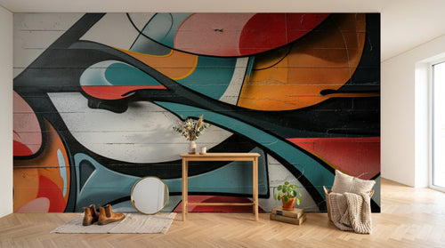 Design A0093 — Papier peint Graffiti Street Art — Novomur