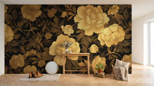 Design A0133 — Papier peint Damassé Classique — Novomur