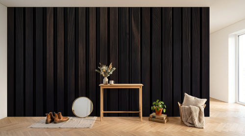 Design A0154 — Papier peint Bois Rustique Brun - Collection 2 — Novomur