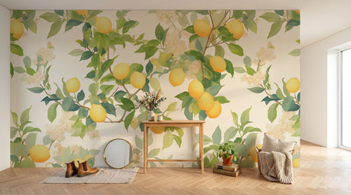 Design A0178 — Papier peint Fruits Agrumes - Collection 1 — Novomur