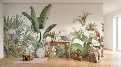 Design A0226 — Papier peint Safari Jungle Animaux - Collection 1 — Novomur