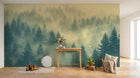 Design A0230 — Papier peint Forêt Pins et Sapins - Collection 1 — Novomur