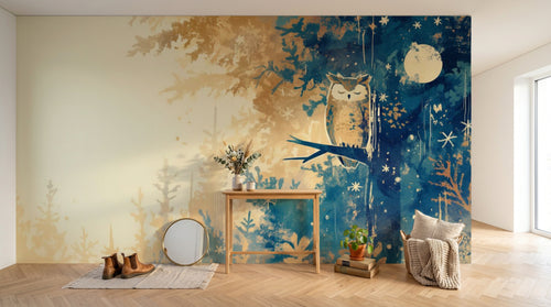 Design A0265 — Papier peint Ciel Nocturne Enfant - Collection 1 — Novomur