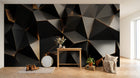 Design A0288 — Papier peint Géométrique Triangles et Losanges - Collection 1 — Novomur