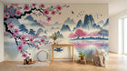 Design A0320 — Papier peint Cerisier en Fleurs — Novomur