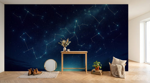Design A0325 — Papier peint Galaxie Réaliste — Novomur
