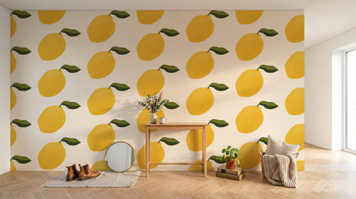 Design A0339 — Papier peint Fruits Agrumes - Collection 2 — Novomur