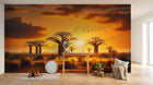 Design A0365 — Papier peint Paysage Désert et Cactus — Novomur