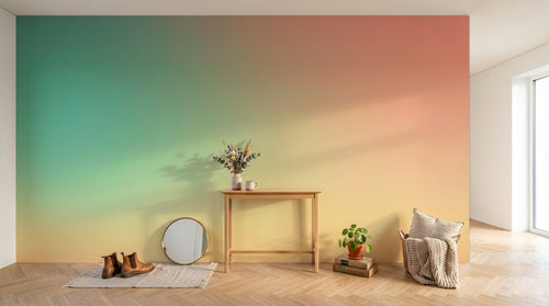 Papier peint Degrade Couleur Peche - Sur mesure - Design A0412