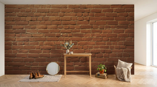 Design A0423 — Papier peint Brique Rouge — Novomur