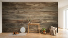 Design A0425 — Papier peint Bois Rustique Brun - Collection 1 — Novomur