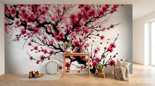 Papier peint Cerisier - Sur mesure - Design A0487