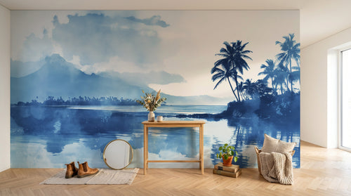 Design A0532 — Papier peint Paysage Plage et Mer — Novomur