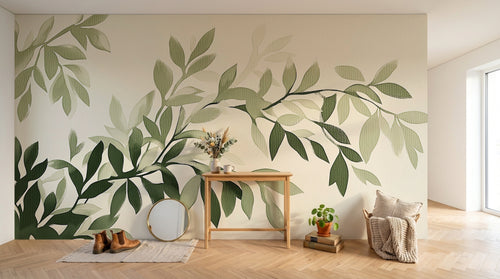Design A0686 — Papier peint Botanique Feuillage - Collection 1 — Novomur