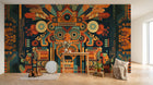 Design A0713 — Papier peint Ethnique Tribal Africain — Novomur