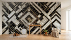 Design A0756 — Papier peint Marbre Géométrique — Novomur