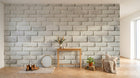 Design A0782 — Papier peint Brique Blanche — Novomur