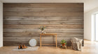Design A0829 — Papier peint Bois Rustique Brun - Collection 1 — Novomur