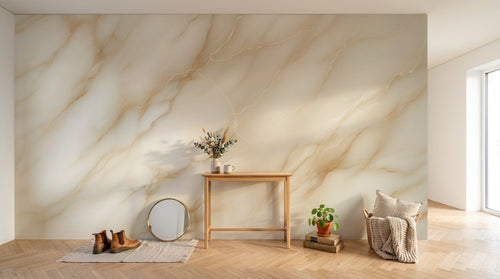 Design A0834 — Papier peint Marbre Blanc Classique - Collection 2 — Novomur
