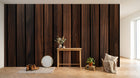Design A0853 — Papier peint Bois Rustique Brun - Collection 2 — Novomur