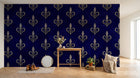 Design A0944 — Papier peint Damassé Classique — Novomur