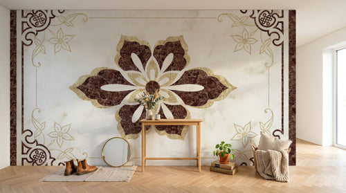 Papier peint Damasse Classique - 8 designs exclusifs - Design AS0238