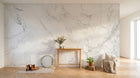 Design AS0546 — Papier peint Marbre Blanc Classique - Collection 1 — Novomur