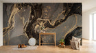 Design C0551 — Papier peint Marbre Noir et Or Luxe - Collection 2 — Novomur