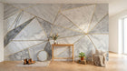Design C0621 — Papier peint Marbre Géométrique — Novomur