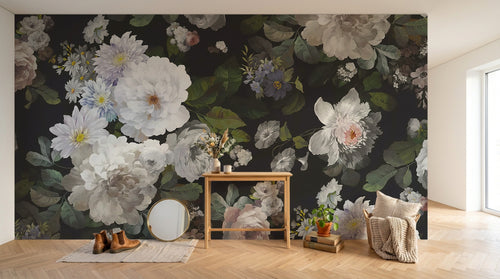 Design C0725 — Papier peint Floral Vintage Baroque — Novomur