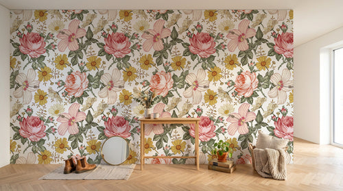 Design D0142 — Papier peint Liberty Floral Ditsy - Collection 2 — Novomur