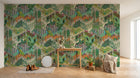 Design D0168 — Papier peint Art Déco Éventails et Or - Collection 2 — Novomur