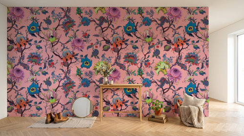 Design D0701 — Papier peint Floral Vintage Baroque — Novomur