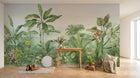 Design E0285 — Papier peint Palmier Tropical & Jungle Dense — Novomur