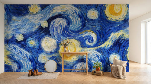 Design E0732 — Papier peint Galaxie Réaliste — Novomur