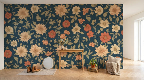Design F0218 — Papier peint Liberty Floral Ditsy - Collection 2 — Novomur