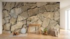 Design F0219 — Papier peint Texture Pierre et Béton — Novomur