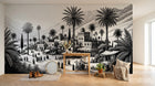 Design F0310 — Papier peint Paysage Désert et Cactus — Novomur