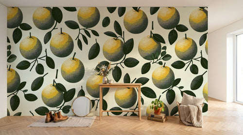 Design F0994 — Papier peint Fruits Agrumes - Collection 2 — Novomur
