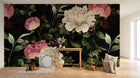 Design SD0015 — Papier peint Floral Pivoines et Roses - Collection 1 — Novomur