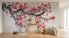 Design SD0171 — Papier peint Cerisier en Fleurs — Novomur