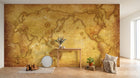 Design SD0641 — Papier peint Carte du Monde — Novomur