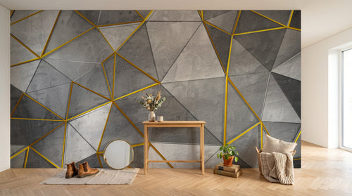 Design SK0122 — Papier peint Texture Pierre et Béton — Novomur