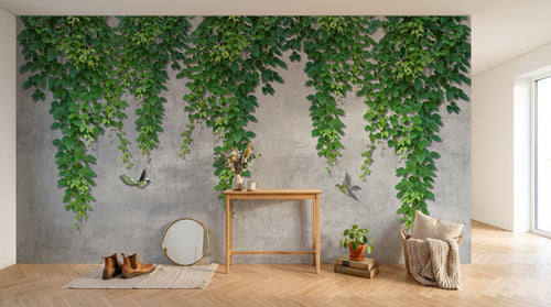 Design SK0187 — Papier peint Eucalyptus Botanique Sauge — Novomur
