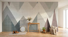 Design SK0443 — Papier peint Géométrique Triangles et Losanges - Collection 1 — Novomur