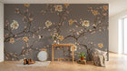 Design SK0545 — Papier peint Floral Pivoines et Roses - Collection 1 — Novomur