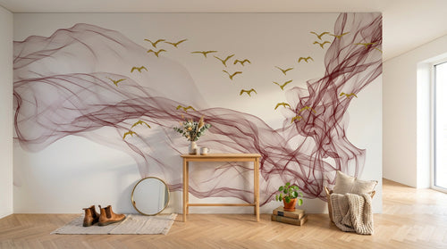 Design SK0595 — Papier peint Art Encre Moderne — Novomur